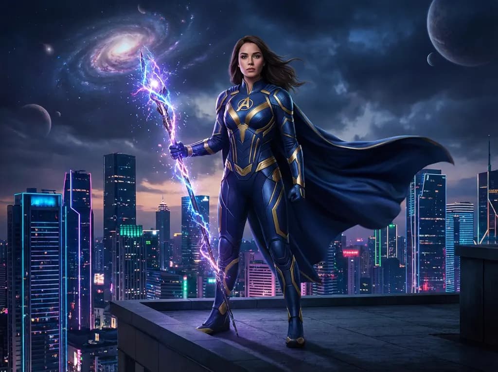 AI superhero character generator - create unique superhero designs