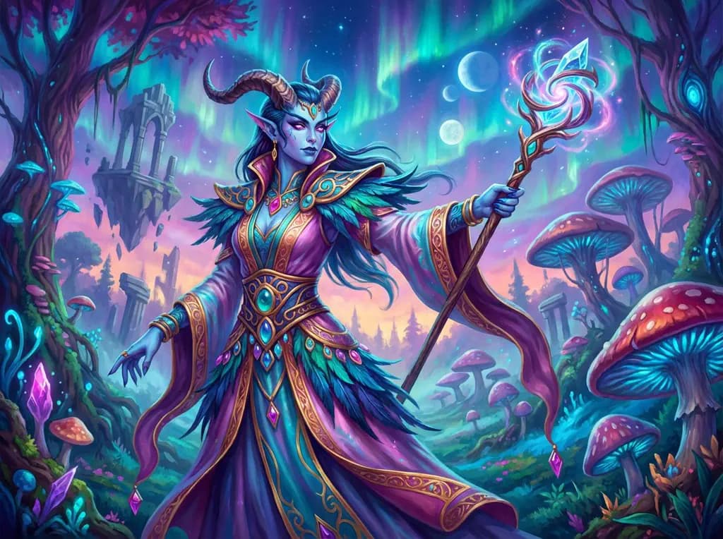 AI fantasy art generator - generate magical fantasy artwork