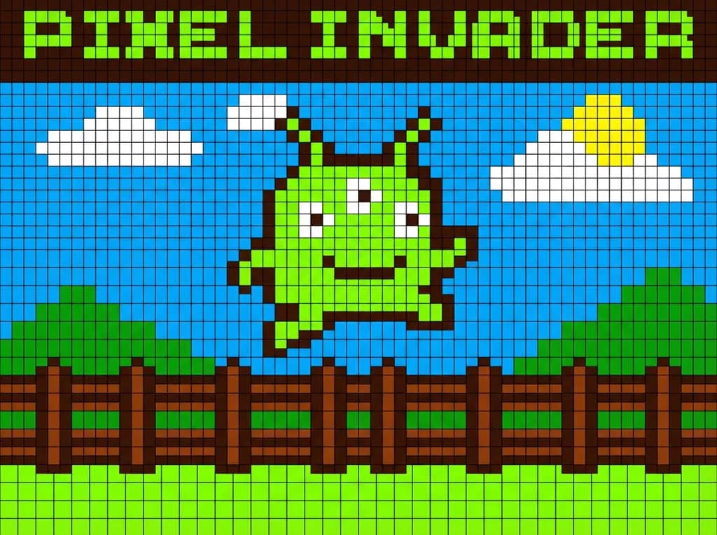 Pixel art generator - create retro pixel art style images
