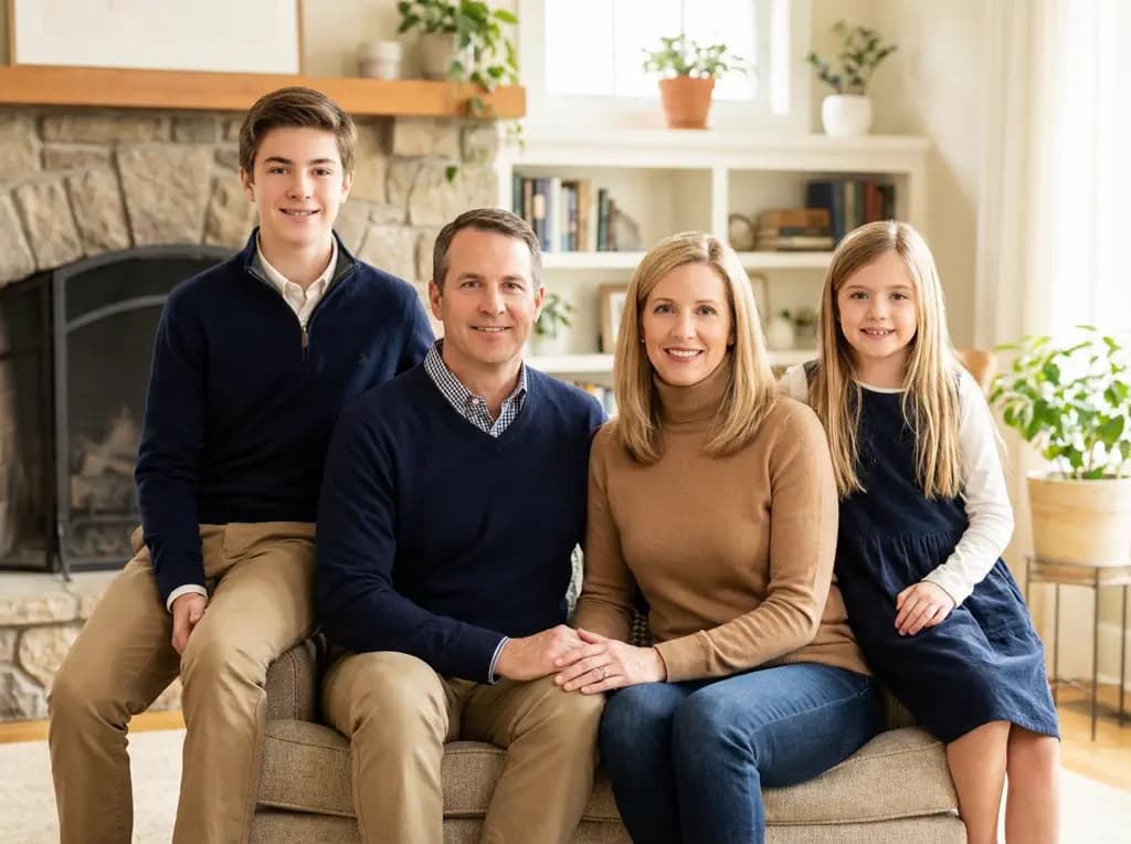 AI family portrait generator - generate family portrait artwork
